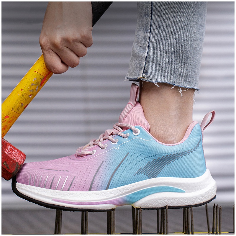 Mesh Sneaker Women - Zapatos de trabajo con puntera de