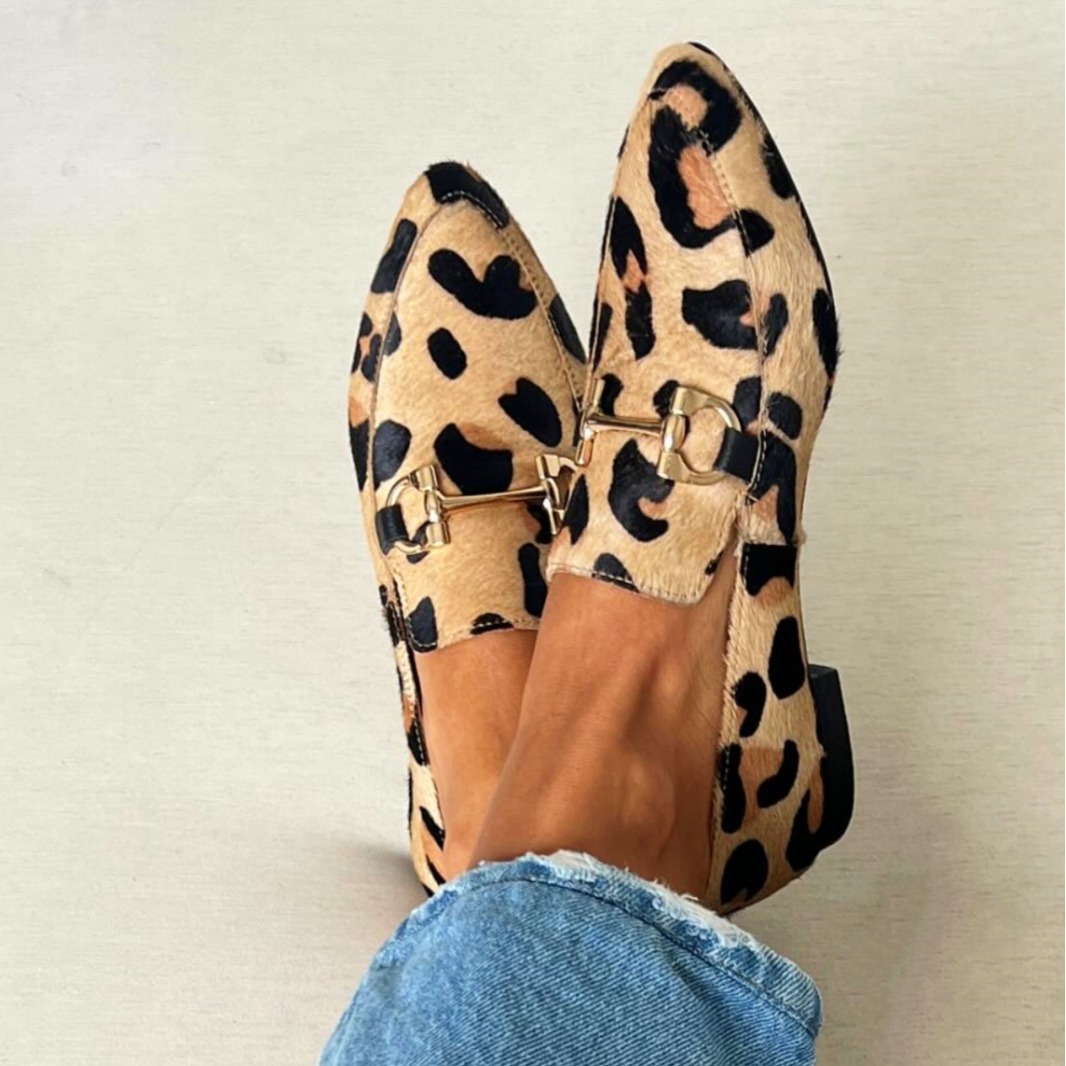 Women Shoes Mules - Zapatos de Mujer con Estampado de