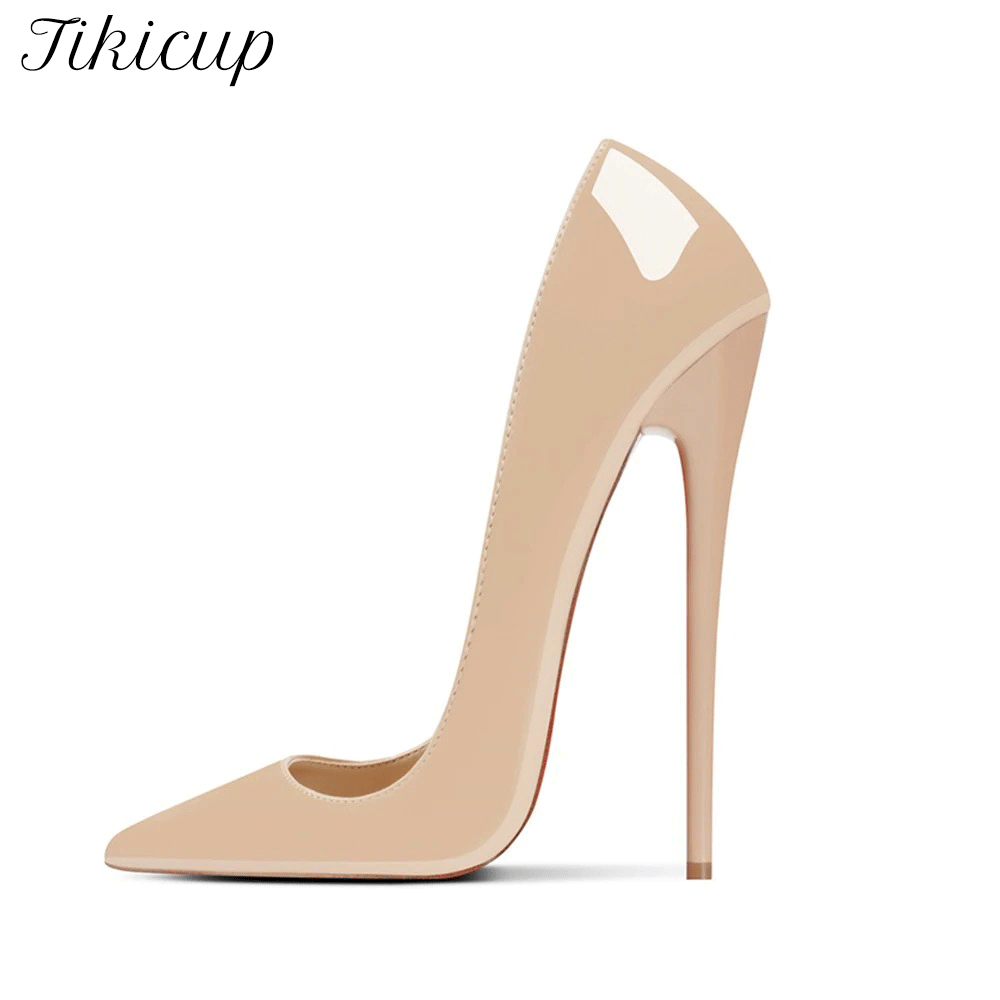 Platform Mule Heel - Zapatos de Tacón Alto de Aguja
