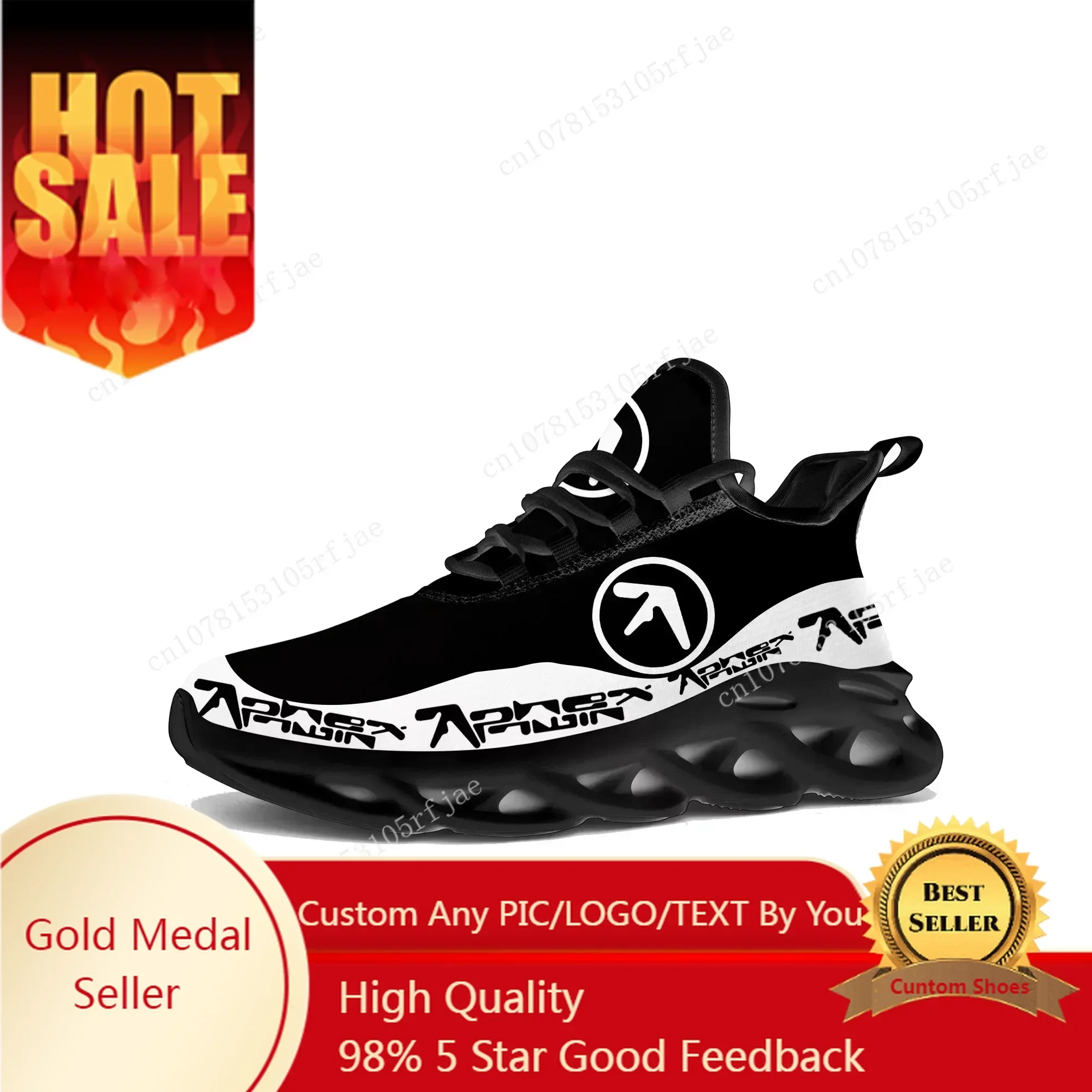 Mesh Sneaker Women - Zapatillas deportivas Aphex Twin Flats para