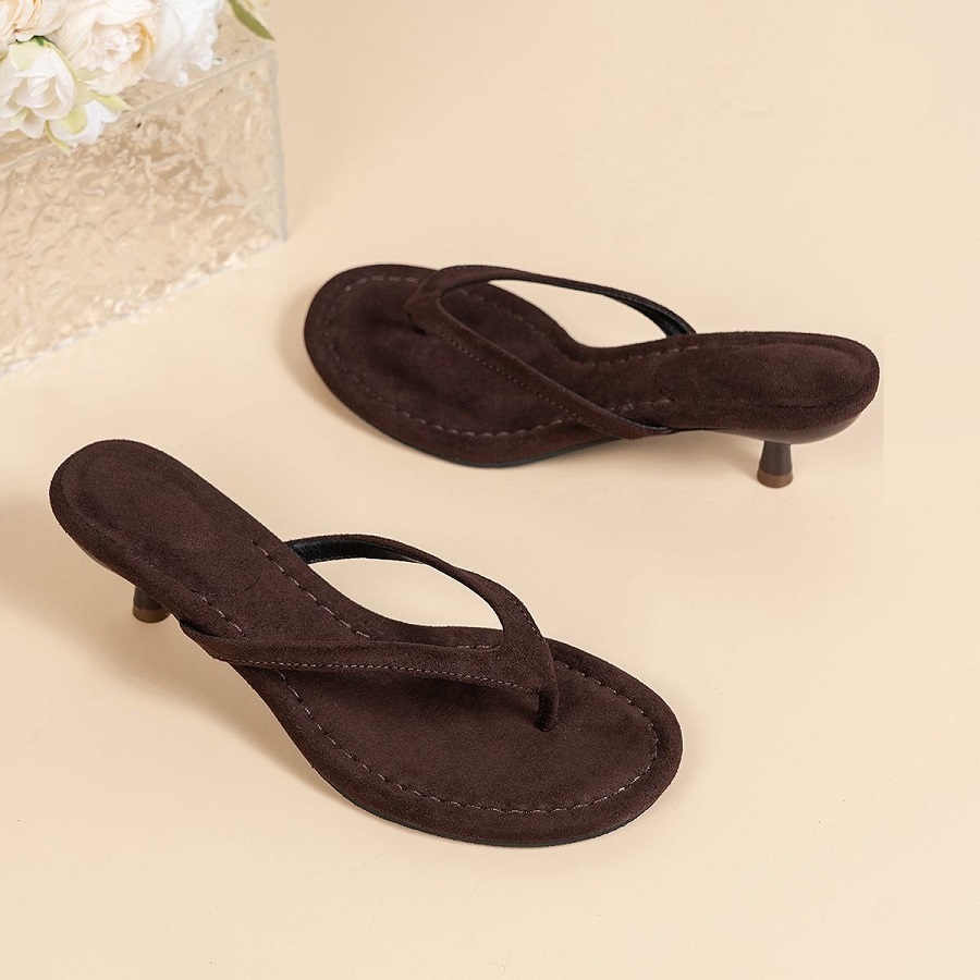 Women Shoes Mules - Nuevas Sandalias de Tacón Bajo de