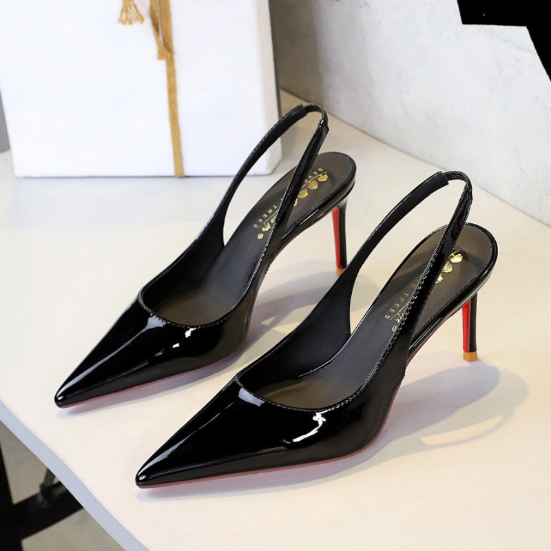 Women'S Shoes Red Bottoms - Nuevos tacones altos puntiagudos europeos y