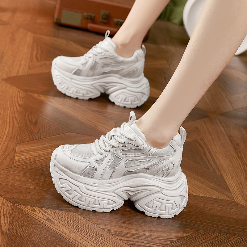 Mesh Sneaker Women - Zapatillas Deportivas de Plataforma para Mujer,