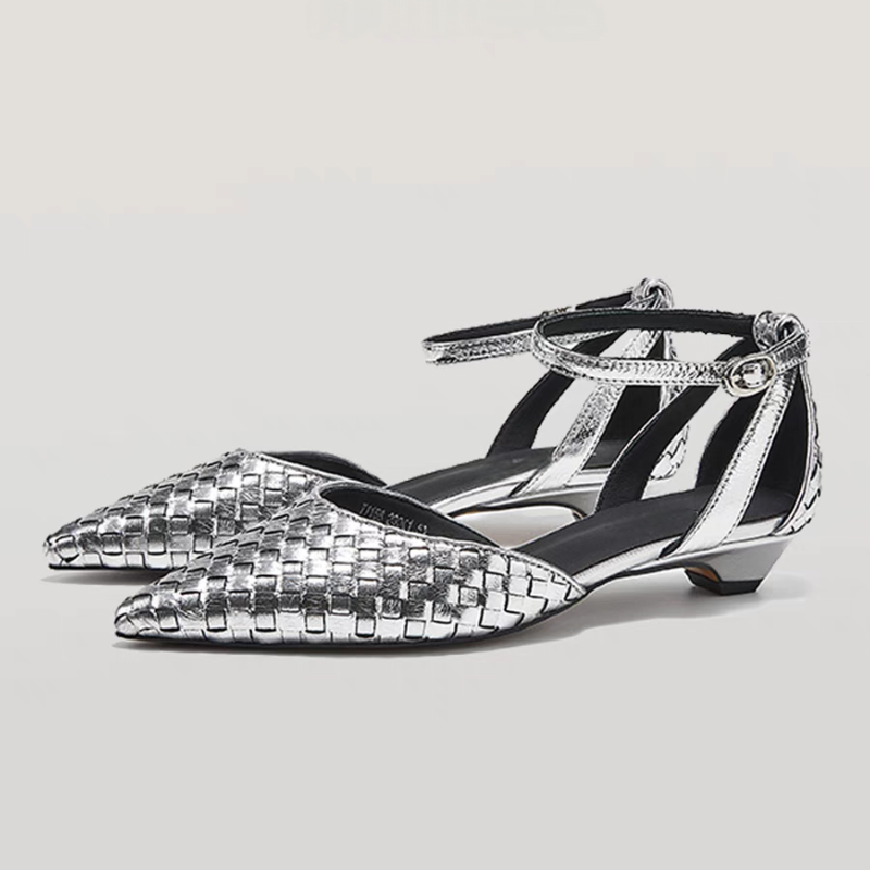 Women Shoes Brand - Sandalias elegantes con punta estrecha y