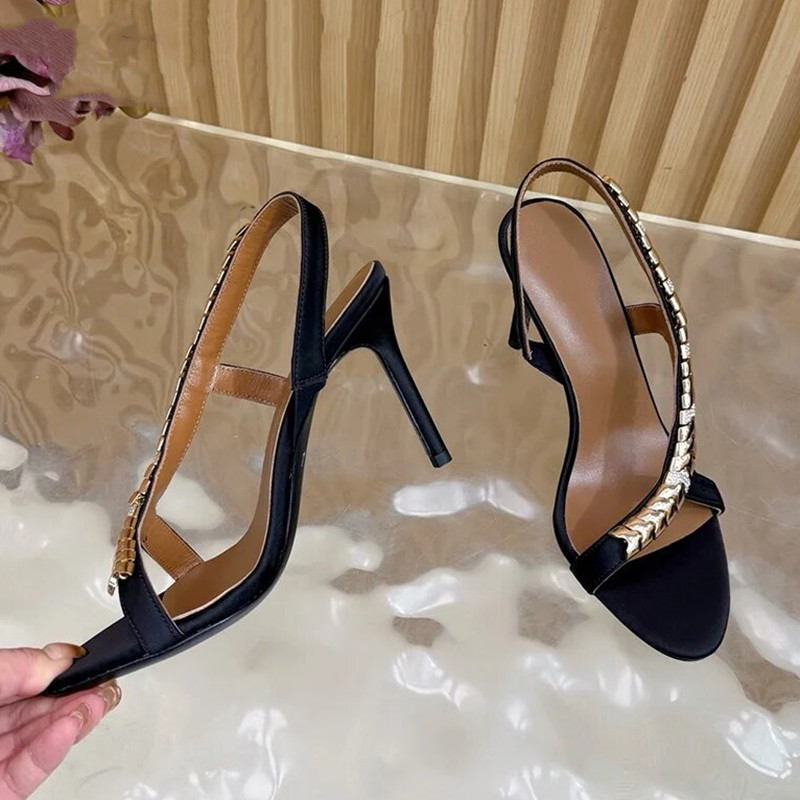 Sandalias de gladiador de saté - Women'S Shoes Veja reseña y precio