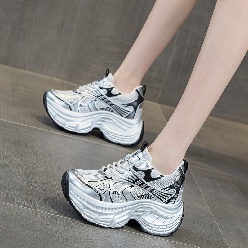 Zapatillas Deportivas con Plat - Mesh Sneaker Women reseña y precio