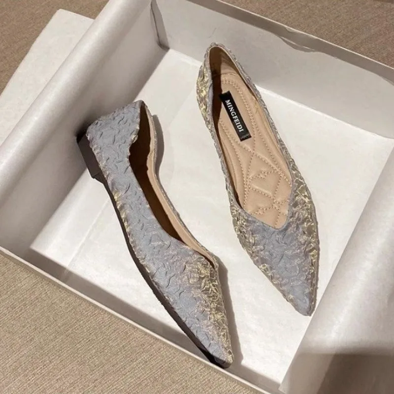 Zapatos planos de Punta puntia - Women Shoes Quick Delivery reseña y precio