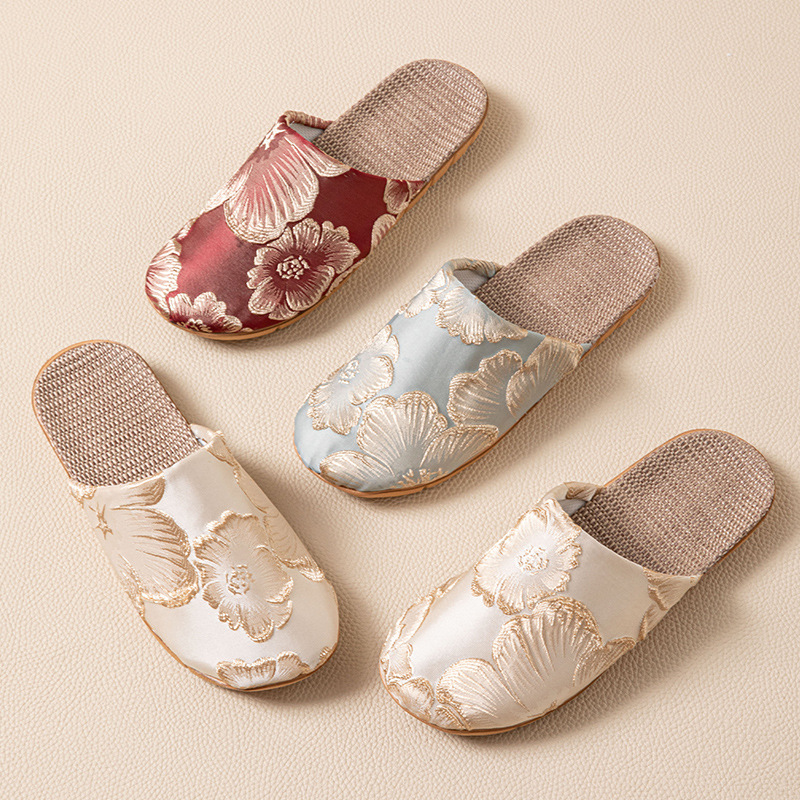 Pantuflas Elegantes de Seda pa - Women Shoes Mules reseña y precio