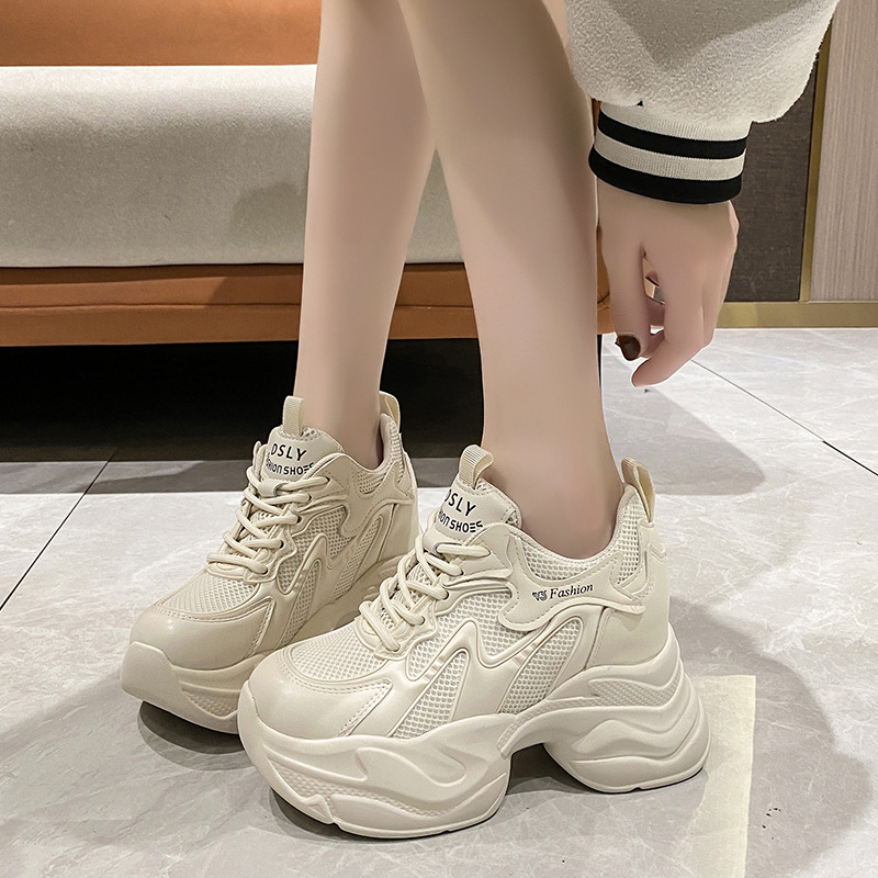 Zapatillas Deportivas con Plat - Mesh Sneaker Women reseña y precio