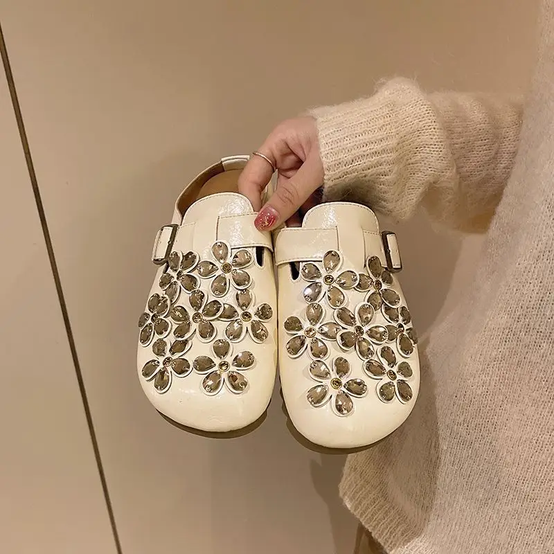 Zuecos de Mujer con Hebilla de - Women Shoes Mules reseña y precio