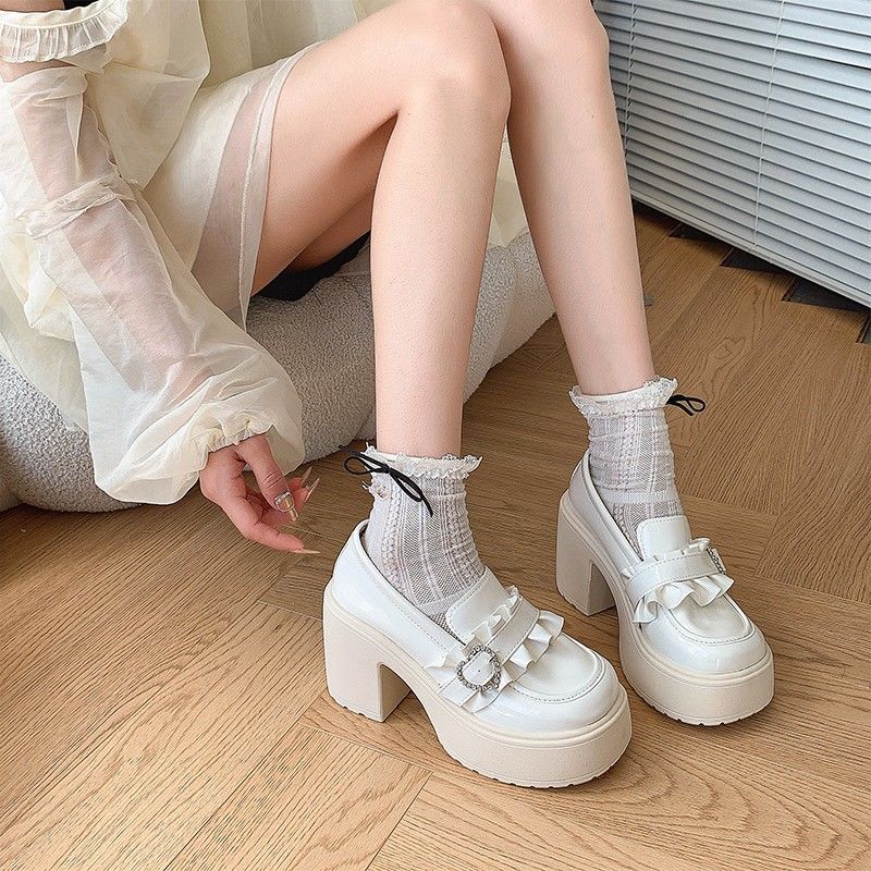 Zapatos de tacón cuadrado con  - Women Shoes Quick Delivery reseña y precio