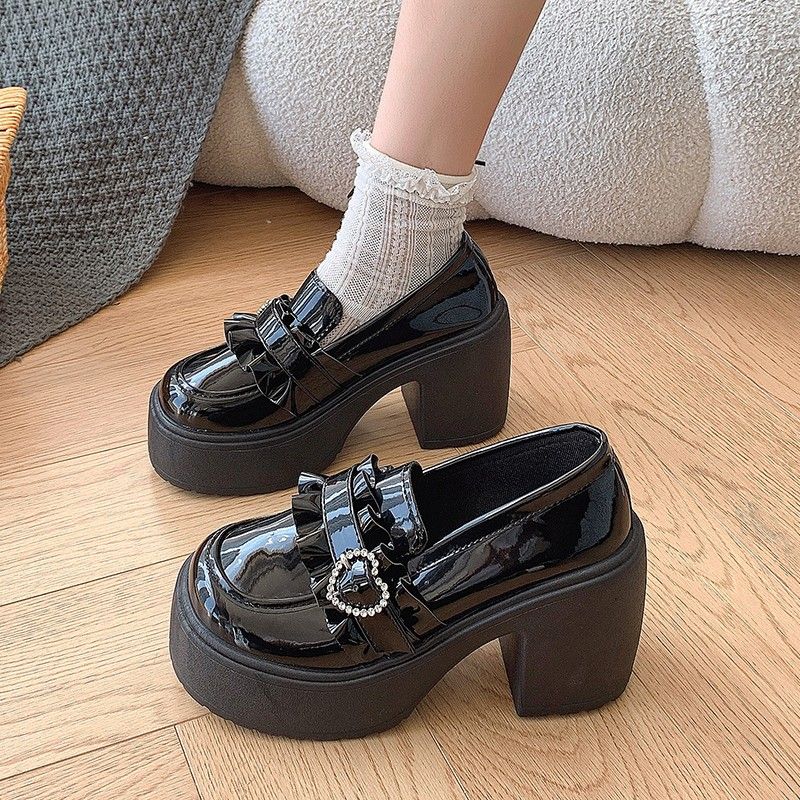 Zapatos de tacón cuadrado con  - Women Shoes Quick Delivery reseña y precio