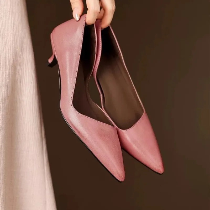 Tacones de aguja con punta est - Platform Mule Heel reseña y precio