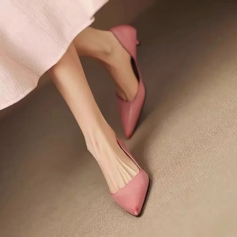 Tacones de aguja con punta est - Platform Mule Heel reseña y precio