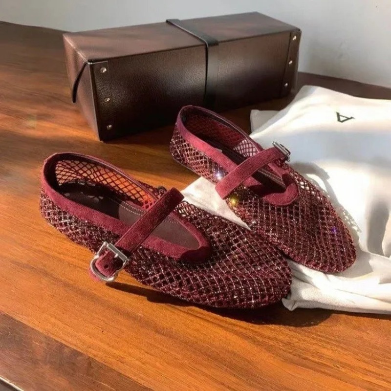 Sandalias Baotou con Pedrería  - Women Shoes Sandals reseña y precio