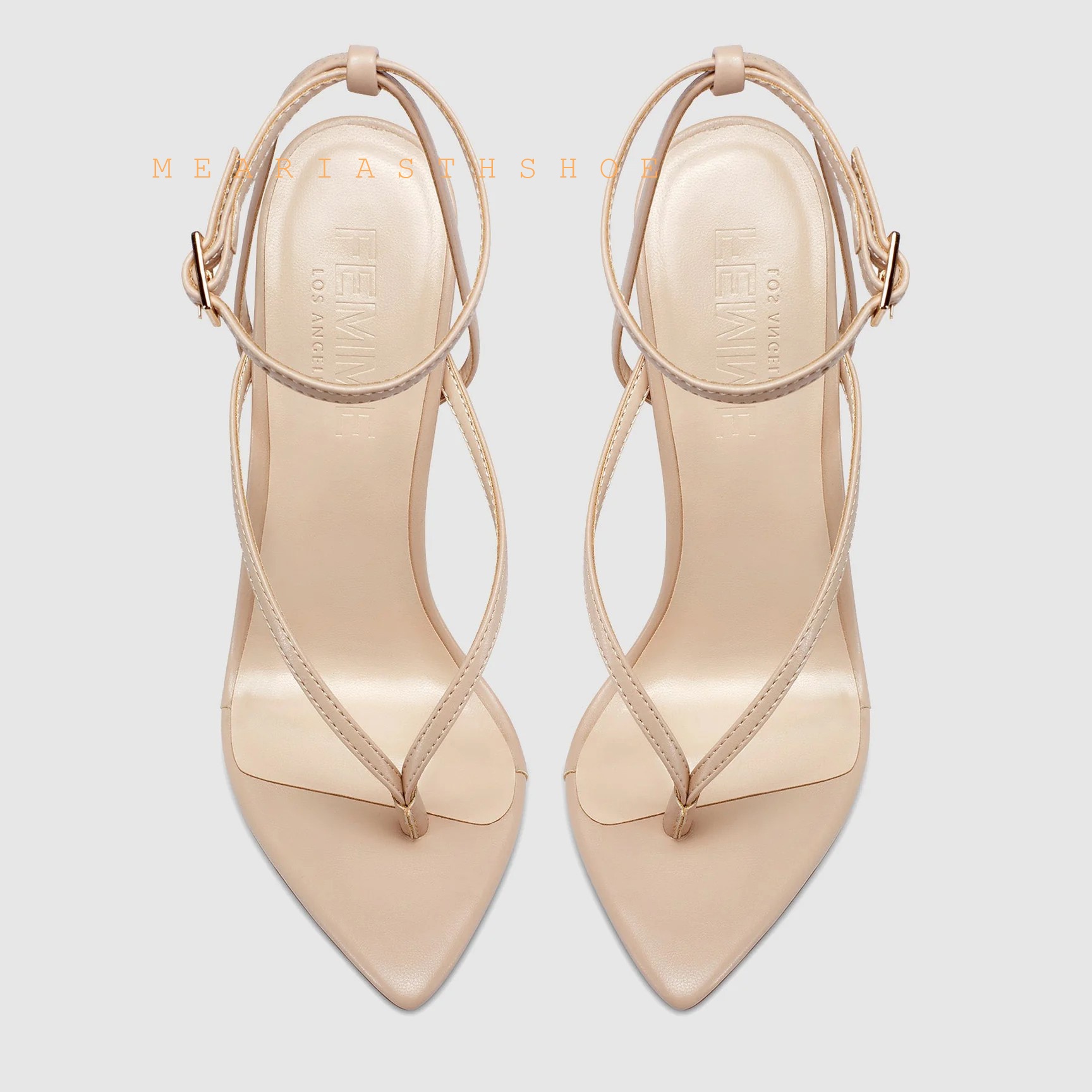 Sandalias Gladiador Beige y Ne - Platform Mule Heel reseña y precio