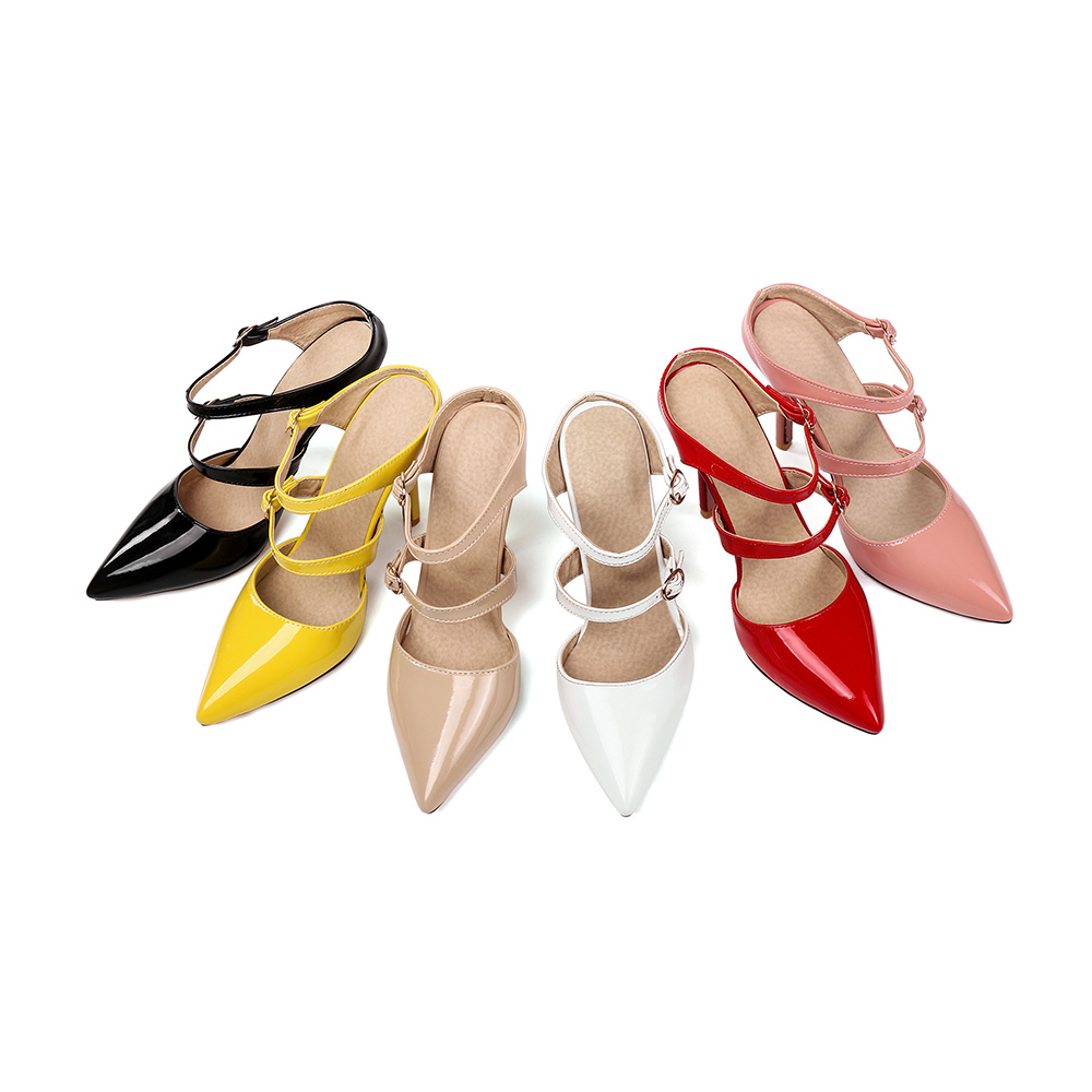 Sandalias de tacón alto de agu - Women Shoes Brand reseña y precio