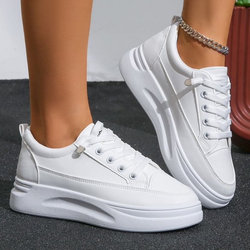Zapatillas blancas para mujer, - Women'S Shoes Veja reseña y precio