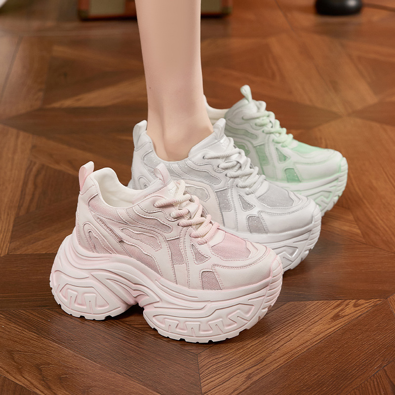 Zapatillas Deportivas de Plata - Mesh Sneaker Women reseña y precio