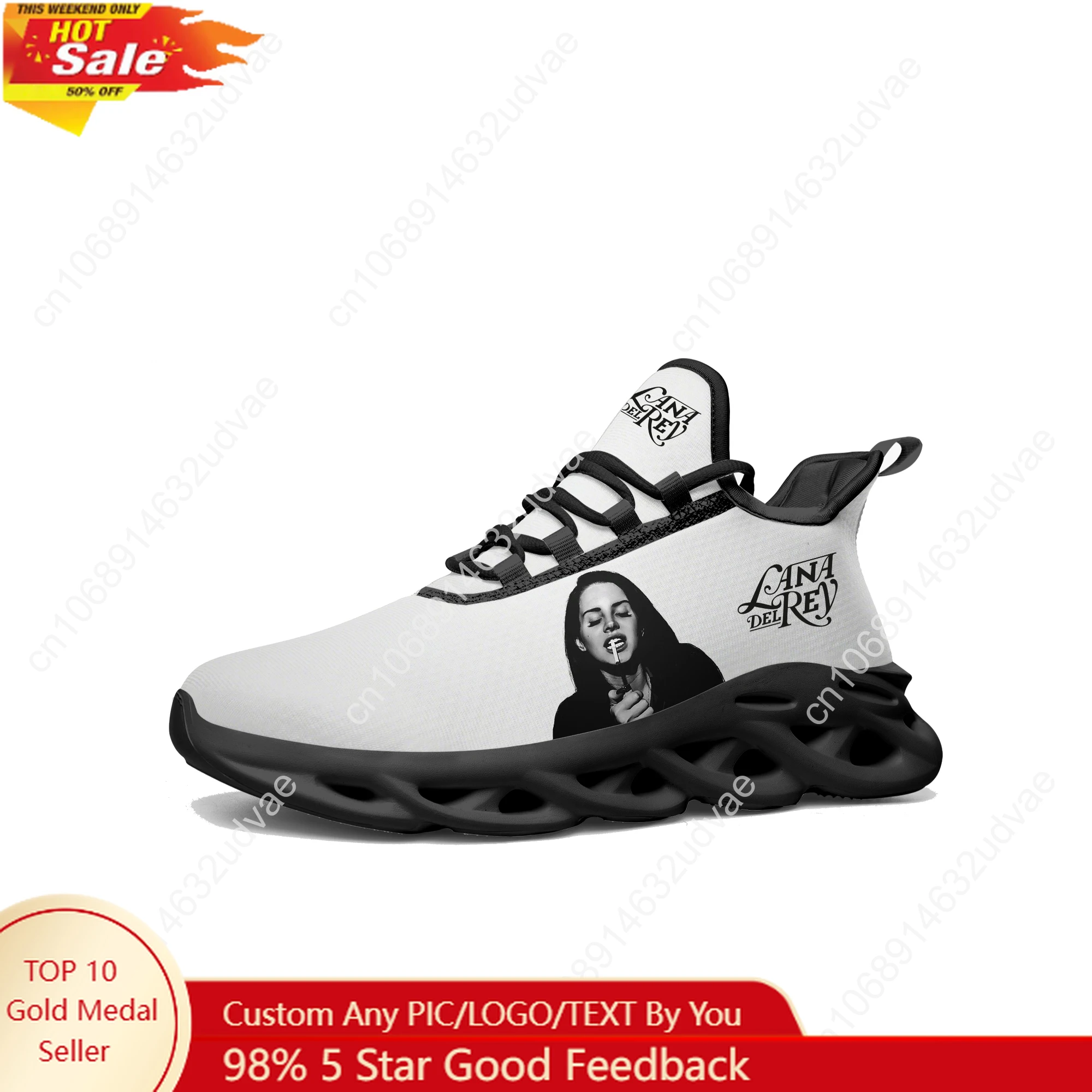 Zapatillas Deportivas Lana Del - Mesh Sneaker Women reseña y precio